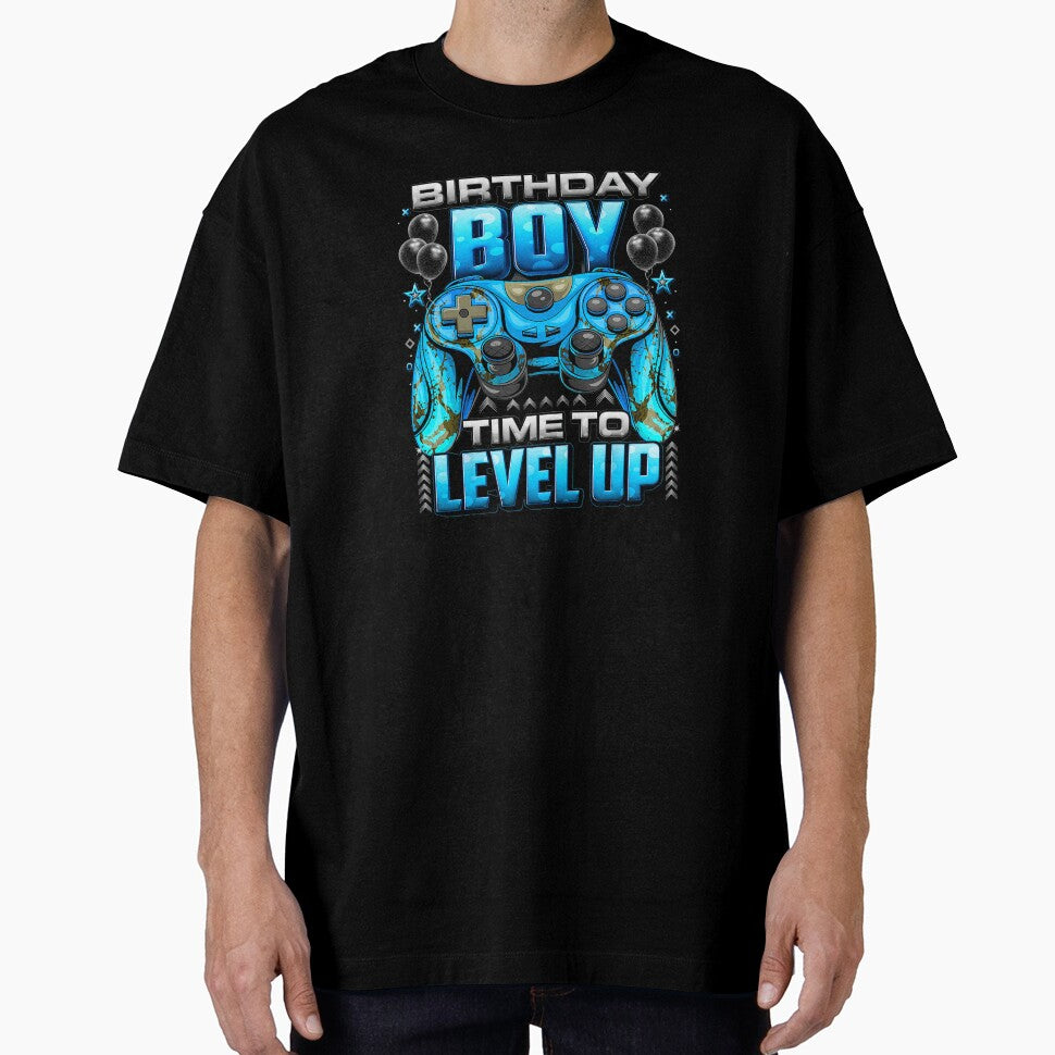 Birthday Boy Gamer Time to Level Up Controller by FGTV2021