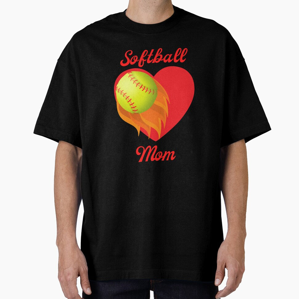Softball Mom by 216stitches Unisex , , , Long Sleeve Tee