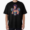 Strong Fitness Woman Illustration – Gym Girl Power Workout Design by Bad7Wear