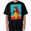 Cool Pop Art Cocker Spaniel Design by bobbi-gyre Unisex , , , Long Sleeve Tee