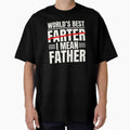 World's Best Farter I Mean Father Funny Dad Joke by zamiokaline Unisex , , , Long Sleeve Tee