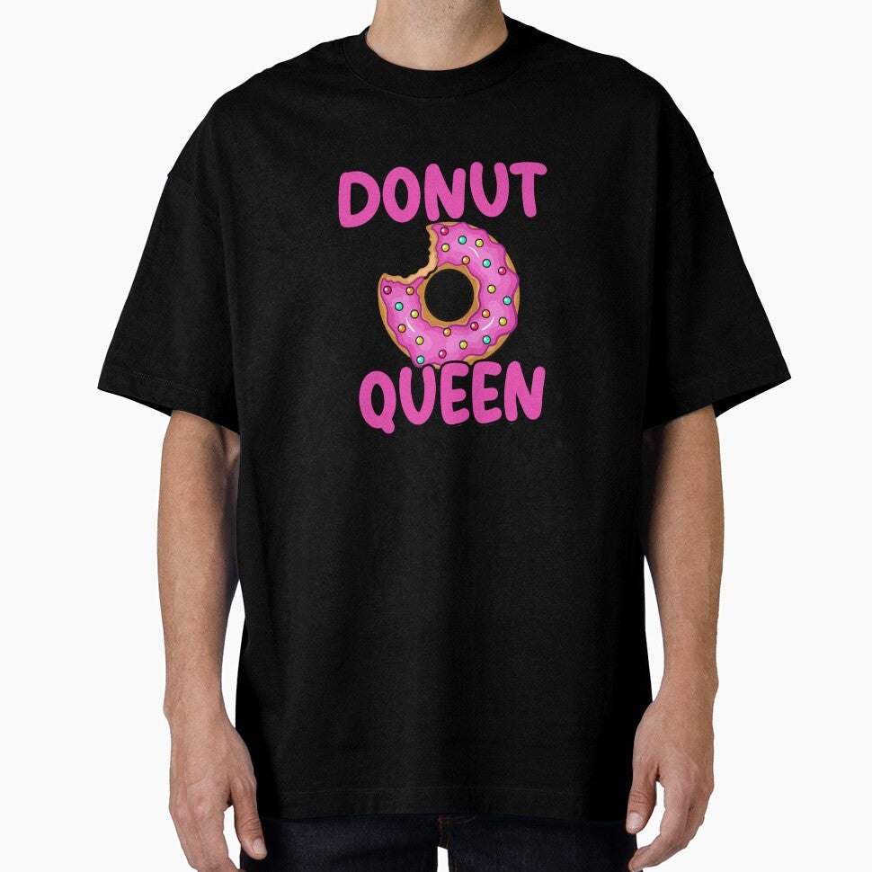 Donut Quenn Mama of Funny Donut Birthday by SwankyFine Unisex , , , Long Sleeve Tee
