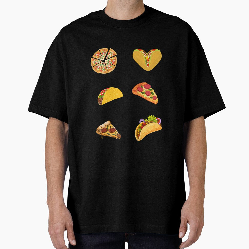 Taco and Pizza by kocakashop Unisex , , , Long Sleeve Tee