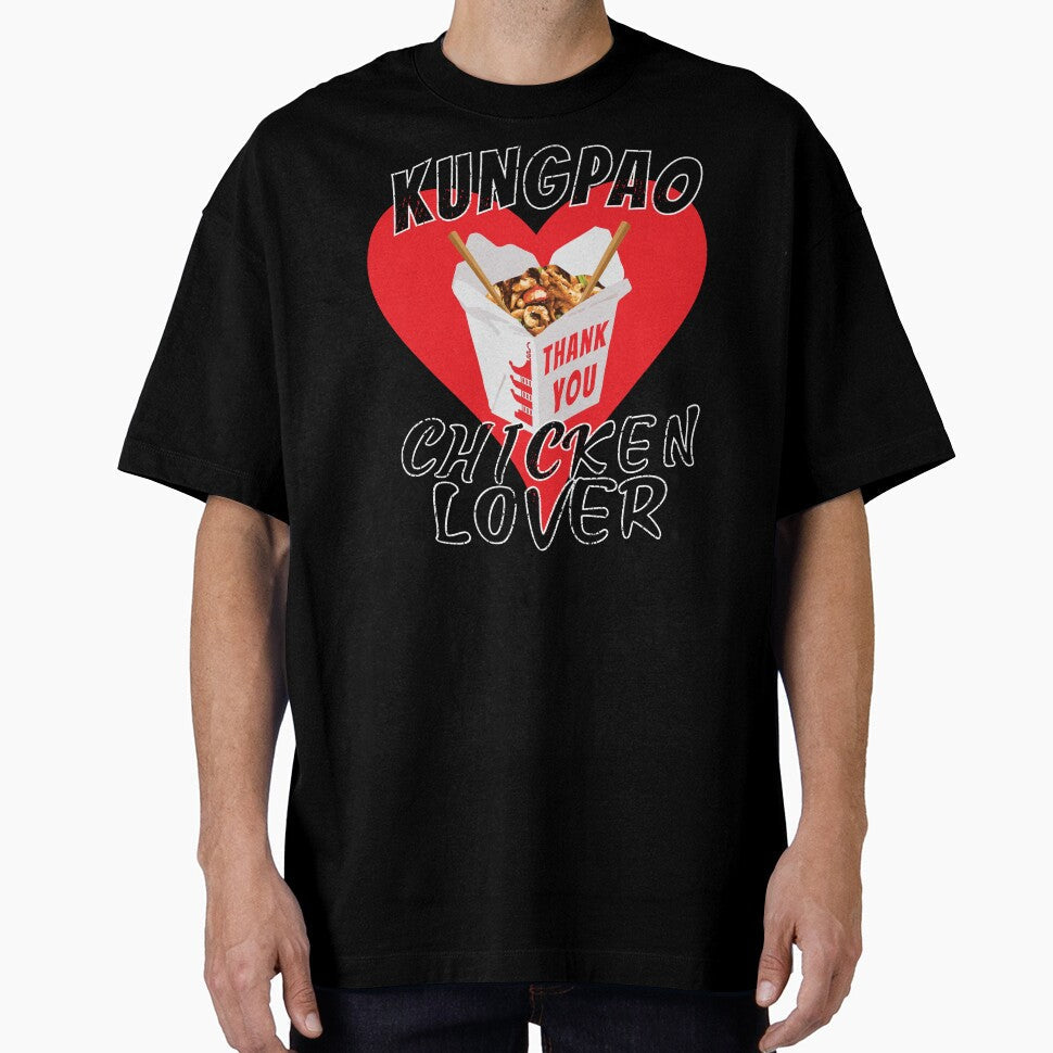 Chinese Food Lover | I Love KungPao Chicken by LifedankArt Unisex , , , Long Sleeve Tee