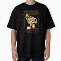 Trying to be happy. Burger mascot character by adipra Unisex , , , Long Sleeve Tee