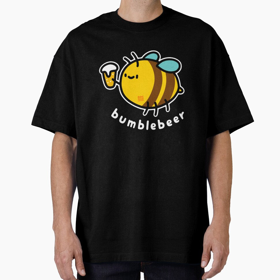 Bumblebeer (Dark) by DocHackenbush Unisex , , , Long Sleeve Tee