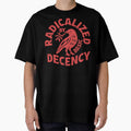 Radicalized by Basic Decency by Angry Swan Designs Unisex , , , Long Sleeve Tee