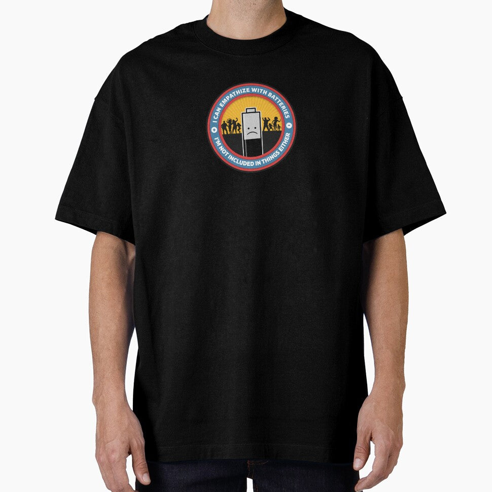 I can empathize with batteries... by Matt Acton Unisex , , , Long Sleeve Tee