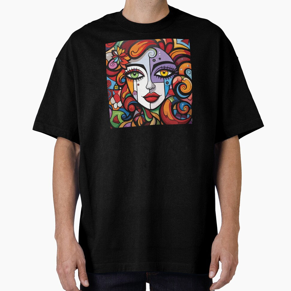 Abstract flower child by Silvered-Wings