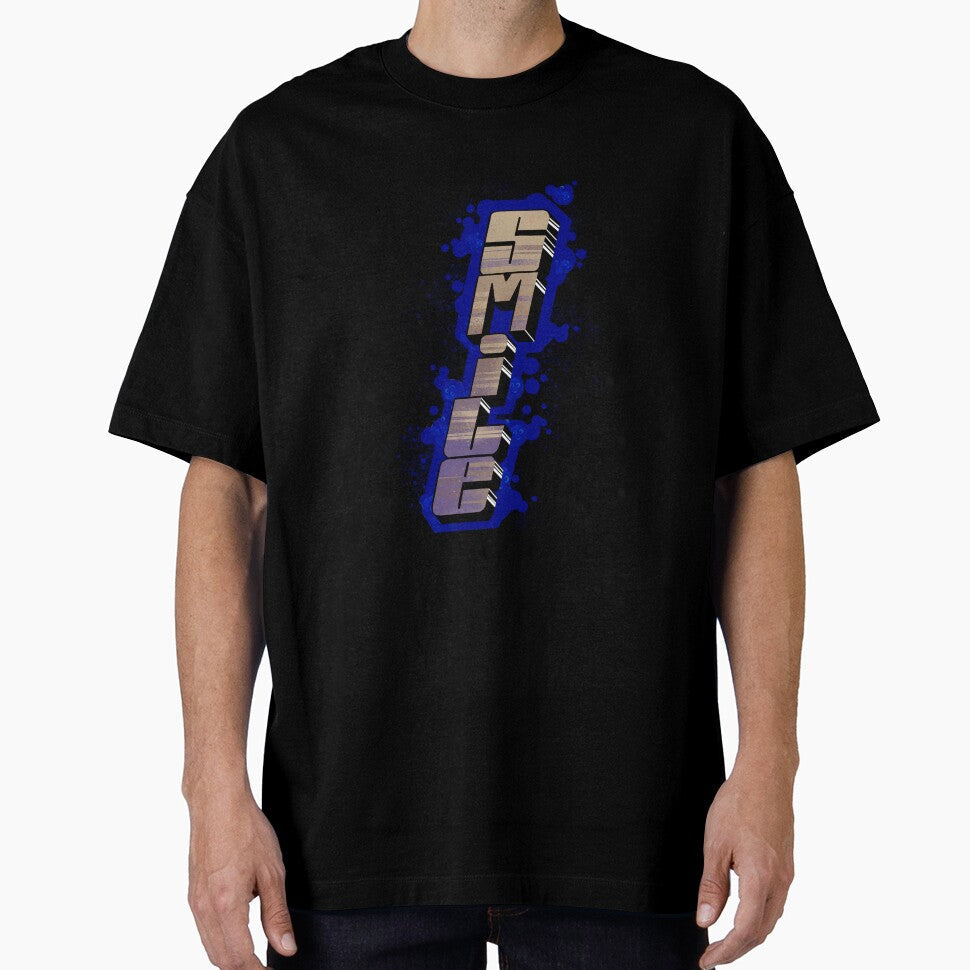 vertical graffiti "smile" by kextr Unisex , , , Long Sleeve Tee
