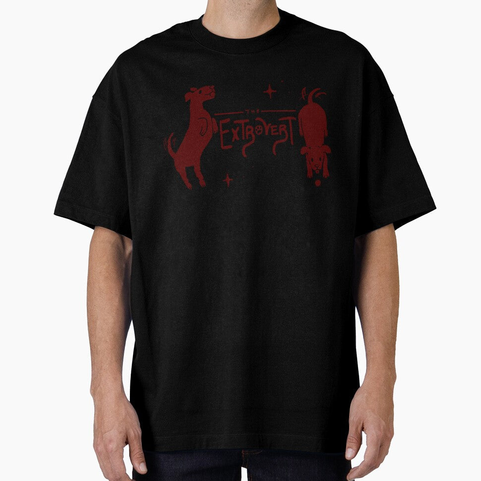 The extrovert - dog by Colleenartx Unisex , , , Long Sleeve Tee