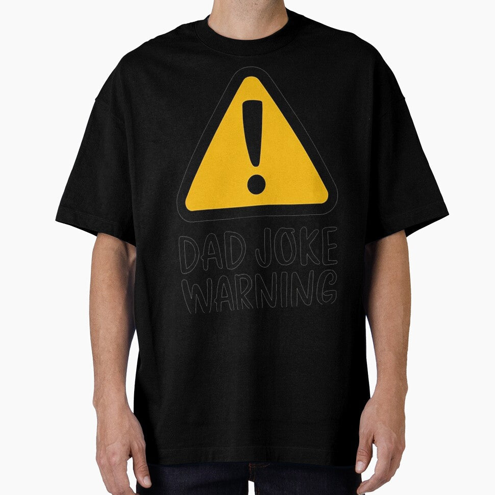 DAD JOKE WARNING by likbatonboot Unisex , , , Long Sleeve Tee