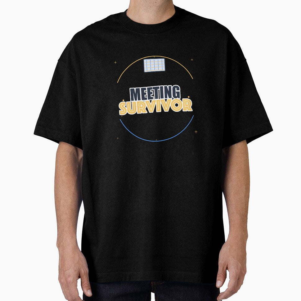 Meeting Survivor by IllumeInk Unisex , , , Long Sleeve Tee
