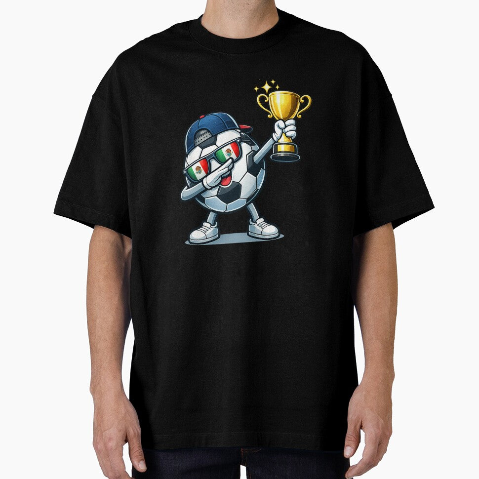 Dabbing Soccer mexico Ball Football Funny Graphic by QuiteOrbit