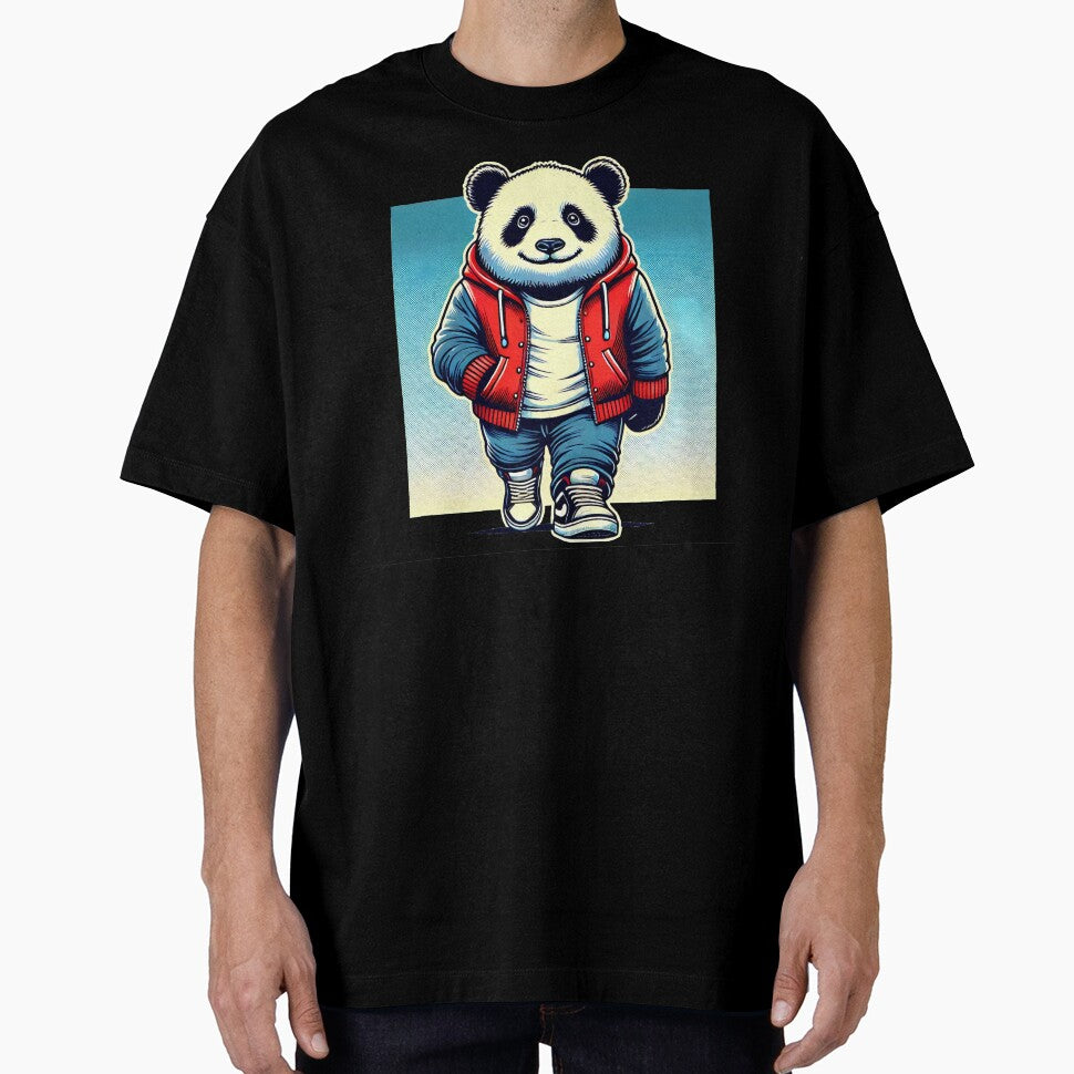 Panda with clothes by UrbanLayers