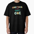 Brother of the sweet one Family Donut theme by SwankyFine Unisex , , , Long Sleeve Tee