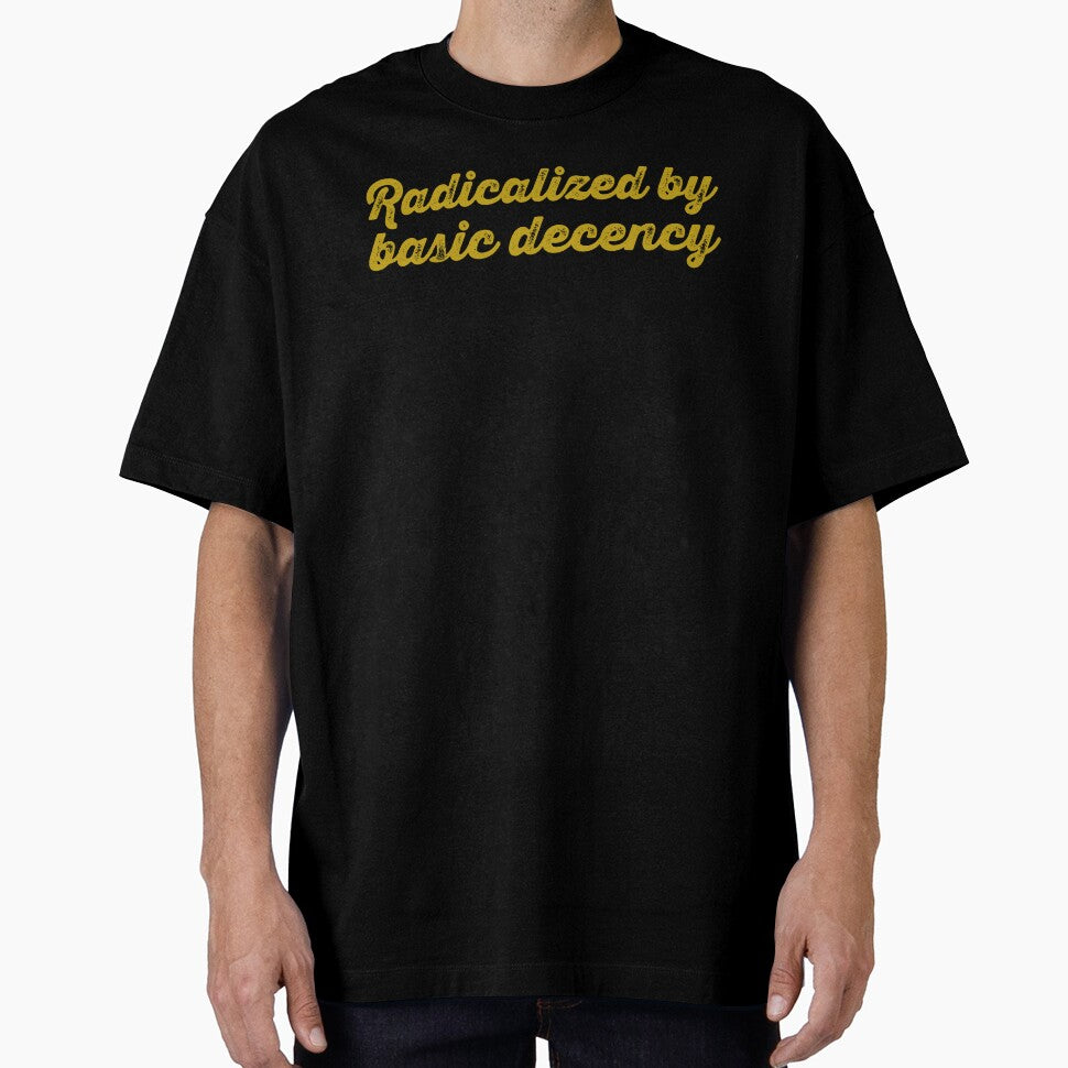 Radicalized By Basic Decency V2 - Dijon by sillyjess Unisex , , , Long Sleeve Tee