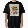 Burger Night by StudioRedKoala Unisex , , , Long Sleeve Tee