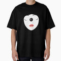 Minimal Anime Face Line Art – Expressive Minimalist Character Design - 3 by RELAX STATION Unisex , , , Long Sleeve Tee