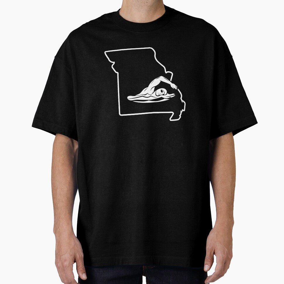 Swim Gear Missouri T Shirts For Swimmers by shoppzee Unisex , , , Long Sleeve Tee