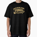 Beer in One Hand, Tongs in the Other - Funny BBQ Quote by Mikoff04-arts