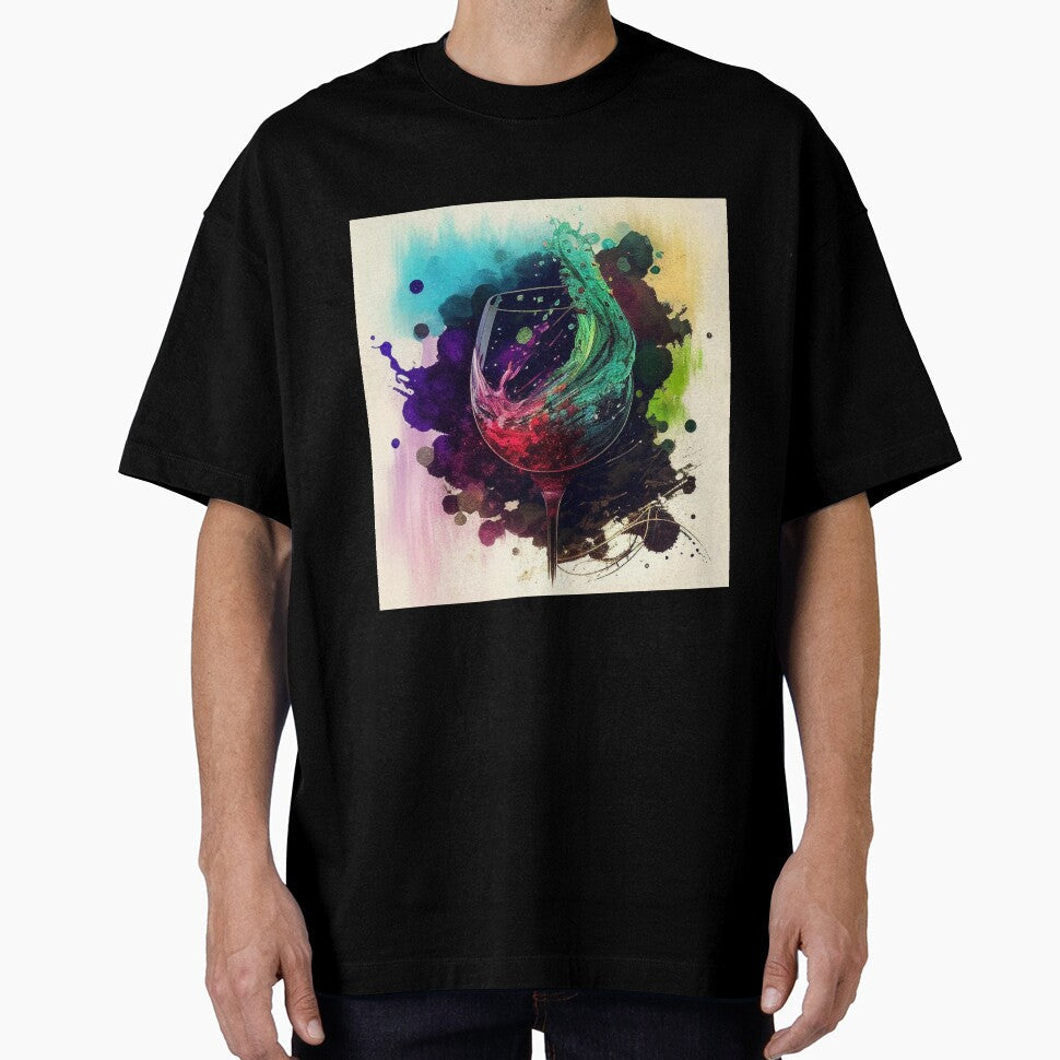 Red White and Rose Wine by Alper Billik Unisex , , , Long Sleeve Tee