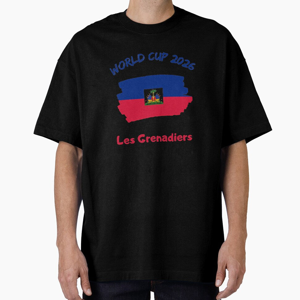 Haiti Football Fan Haitian Soccer Supporter National Team Pride Caribbean 2026 _90544900 by gidget-gadget