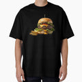 Gourmet Cheeseburger Indulgence by Prachodayat Artworks Unisex , , , Long Sleeve Tee