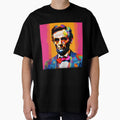 Lincoln Pop Art by AstroRisq Unisex , , , Long Sleeve Tee
