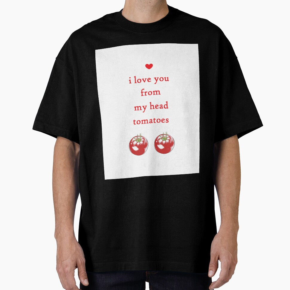 FROM MY HEAD TOMATOES pun valentine by cityette Unisex , , , Long Sleeve Tee