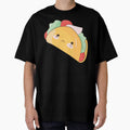 Sad kawaii taco Mexican by TamGustam Unisex , , , Long Sleeve Tee