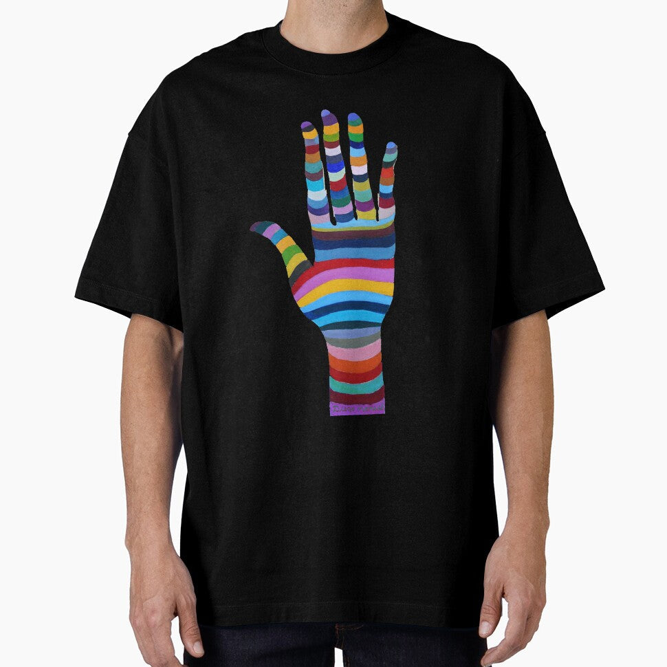 rainbow hand by Diego Manuel Rodriguez Unisex , , , Long Sleeve Tee
