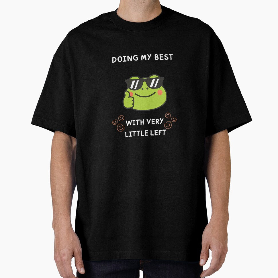 Doing My Best with Very Little Left Emotionally Tired Premium Tri-Blend T-Shirt by kevincuellar