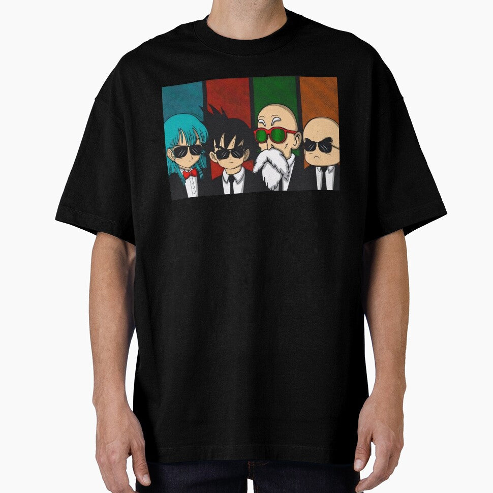 Anime Squad – Retro Cool Characters Streetwear Design by PosterFuel Unisex , , , Long Sleeve Tee