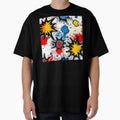 Pop Culture Comic Art Colorful Cartoon Abstract Designs by DEC02