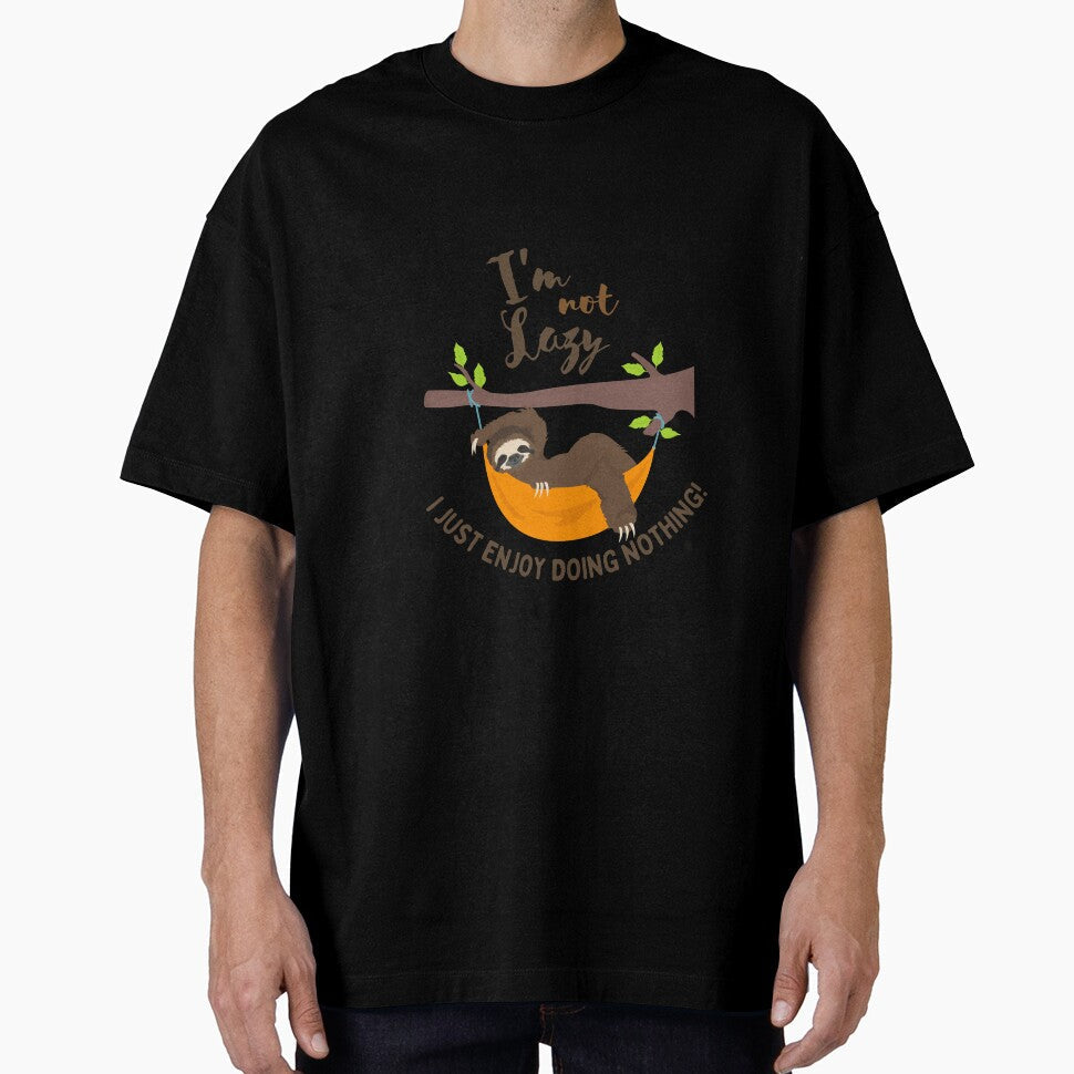 I'm not Lazy I Just Enjoy Doing Nothing by rafiaarts Unisex , , , Long Sleeve Tee