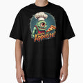 Monster Pizza Appetite by Topmaxdesign Unisex , , , Long Sleeve Tee