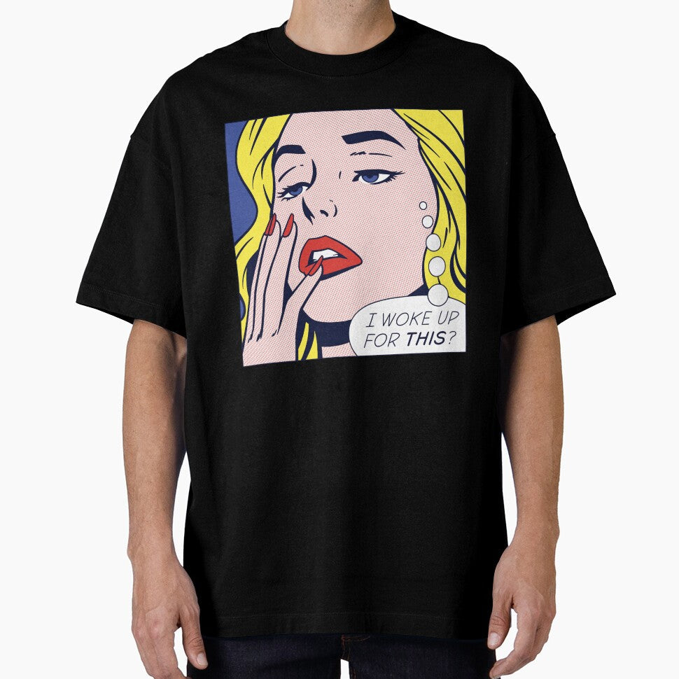 Pop Awake Girl by Corbin Hunsaker Unisex , , , Long Sleeve Tee