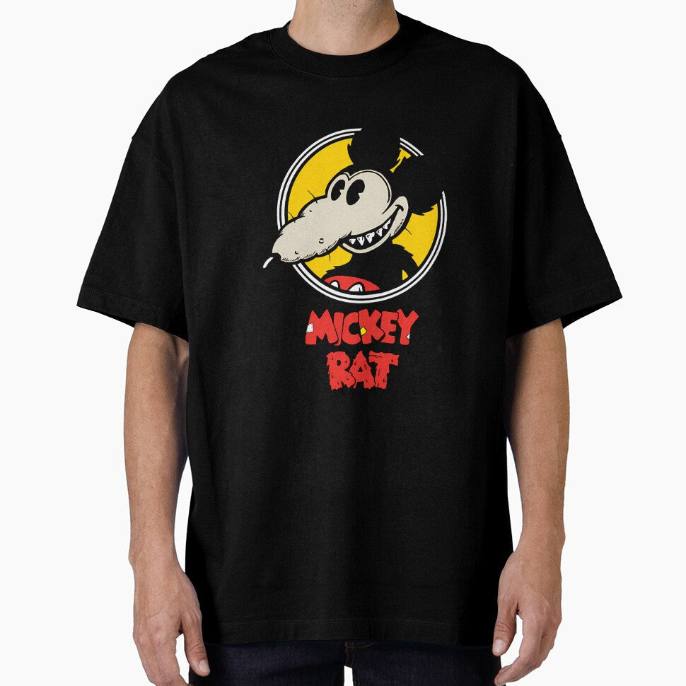 Vintage Míckéy Rat Funny by MyrtieDicki Unisex , , , Long Sleeve Tee