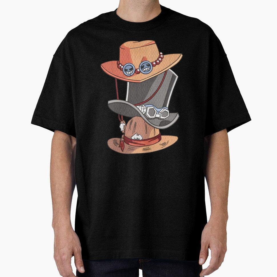 Unisex Anime Print , Luffyy Ace Hat by HeroComeBack22 Unisex , , , Long Sleeve Tee