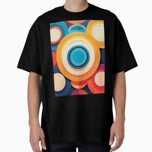 A vibrant geometric pattern design featuring colorful circles. by HEMRO