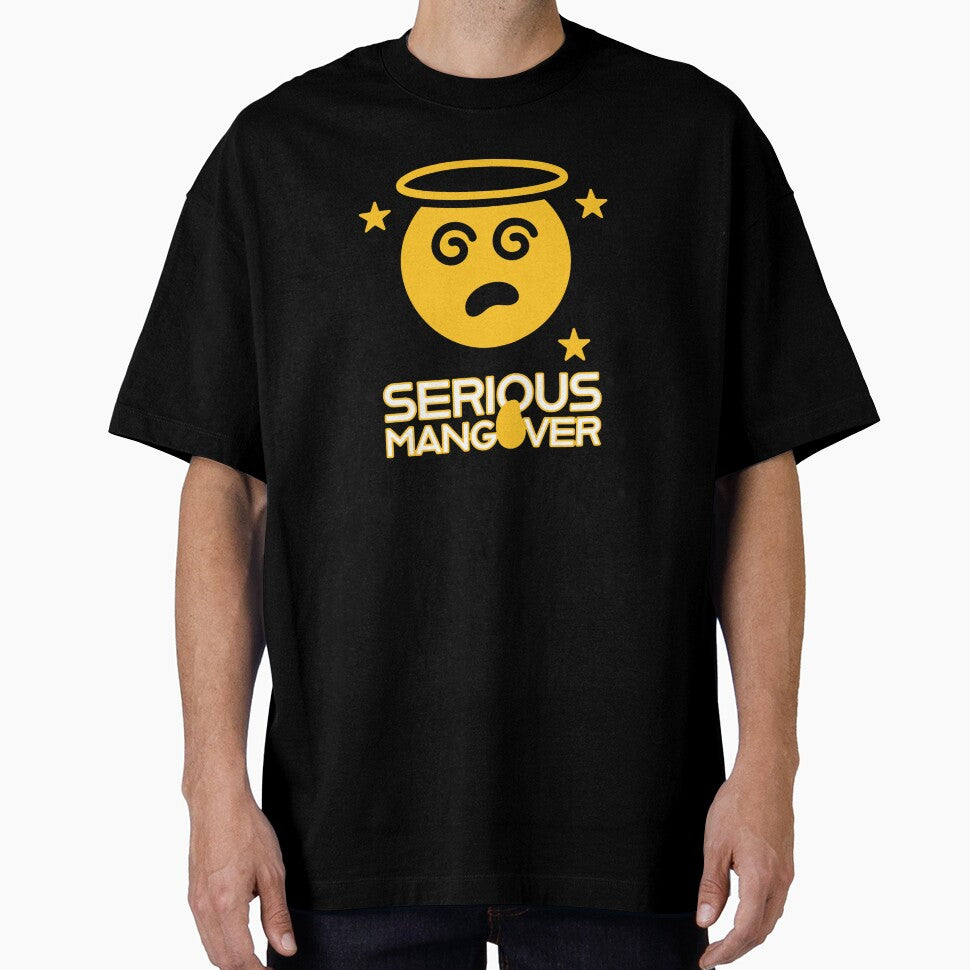 Serious Mangover Mango Pun Graphic Design by DouglasyReynol Unisex , , , Long Sleeve Tee
