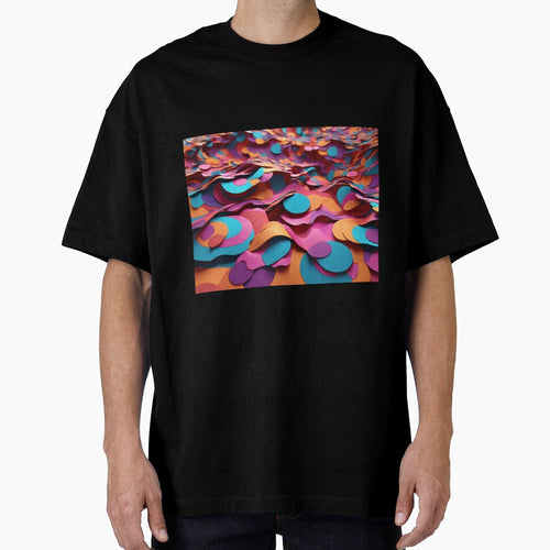 Abstract Artistry with Psychedelic Circles and Polygons by Zaramodo
