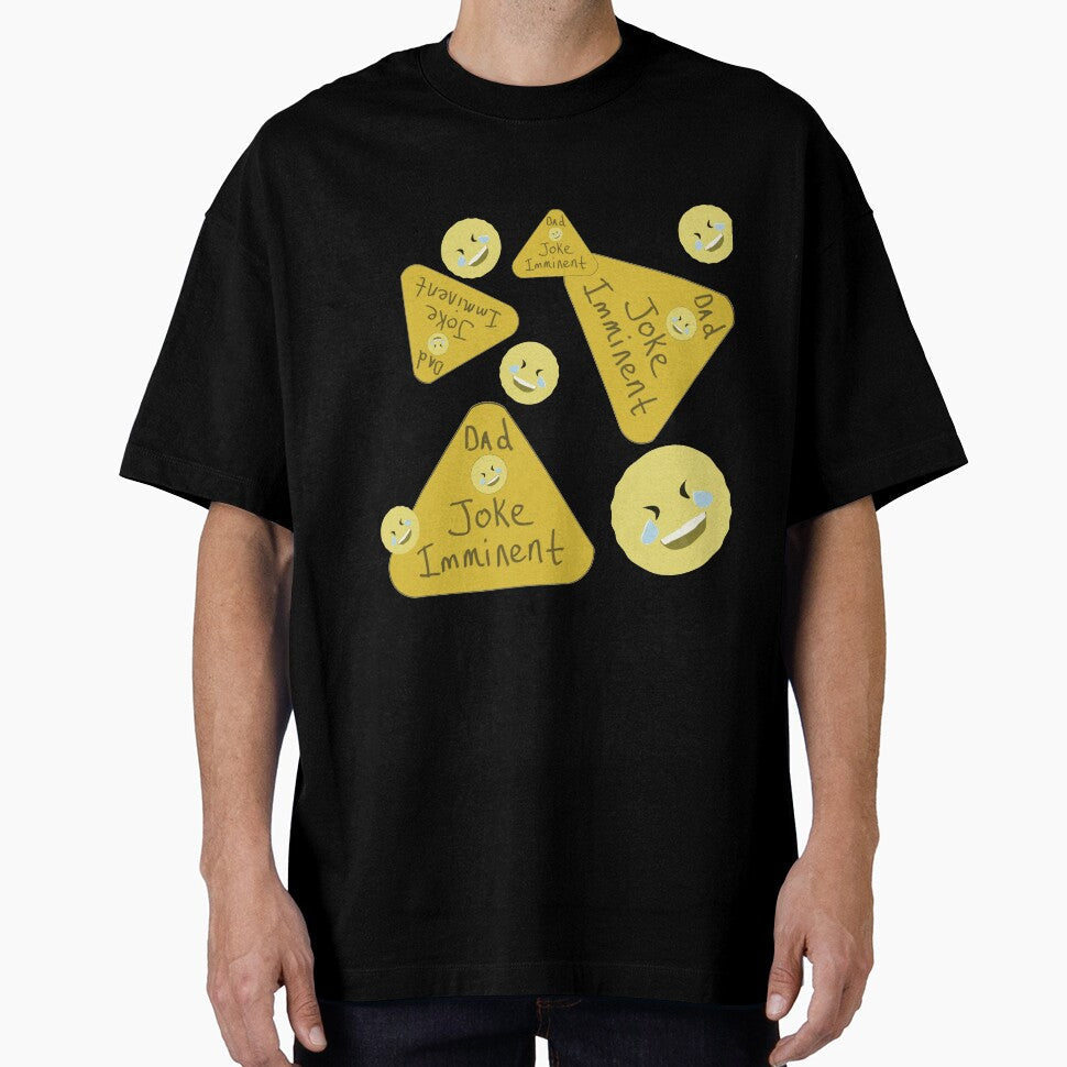 Warning: Dad Joke Imminent by GreenElizabeth Unisex , , , Long Sleeve Tee