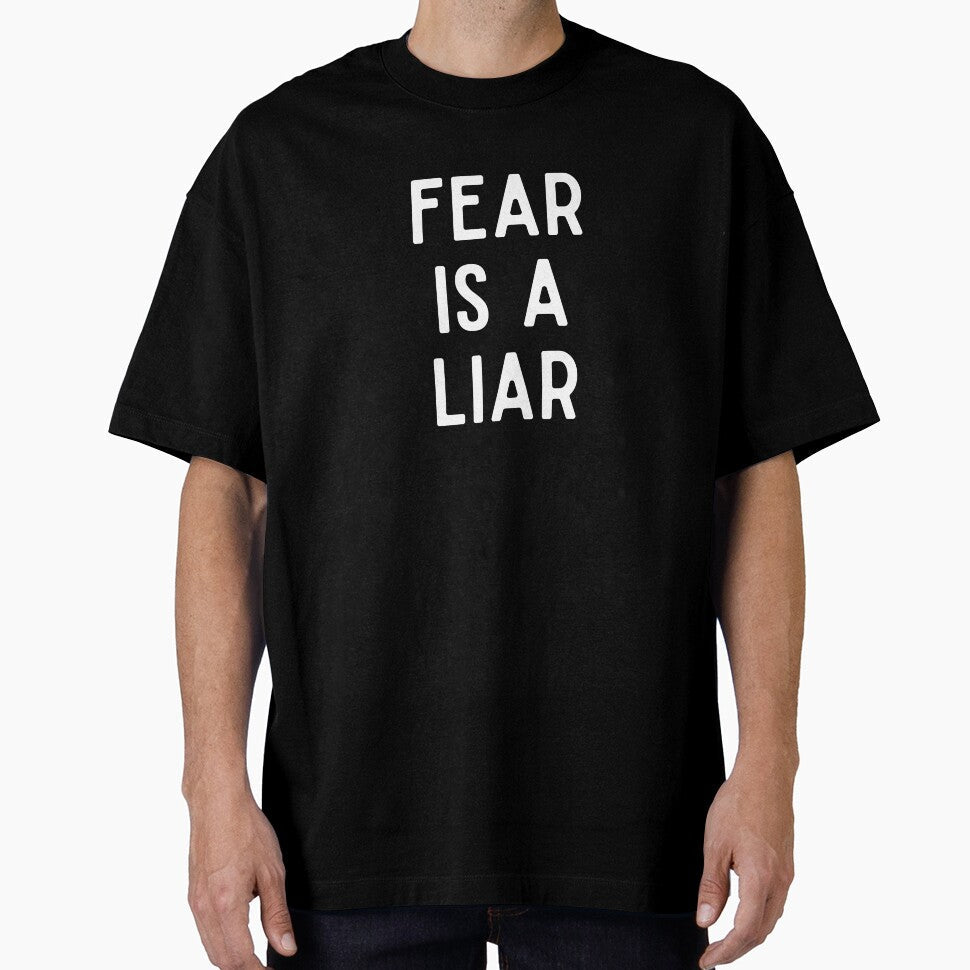 Fear is a Liar by GoldenPearPress Unisex , , , Long Sleeve Tee
