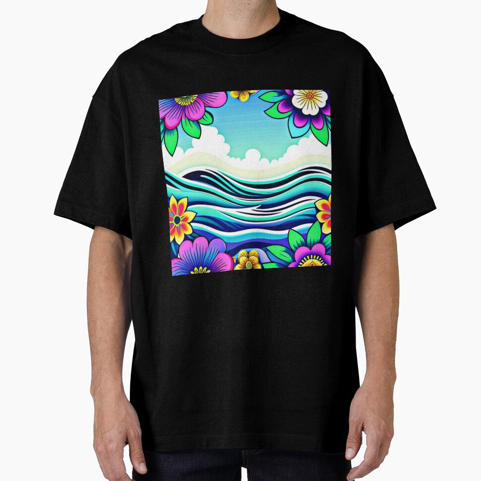 Trippy wave pattern by Flowerslaps