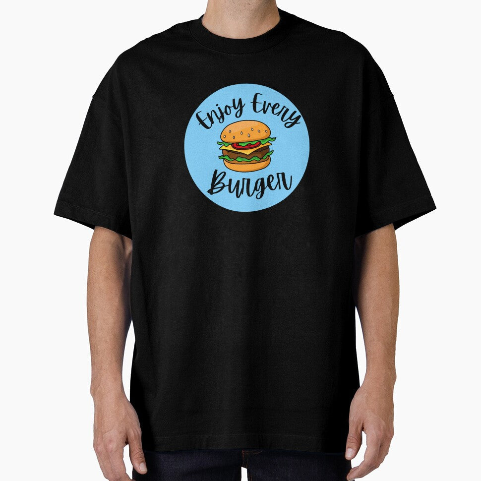 Copy of Enjoy Every Burger by Fioranoclthing Unisex , , , Long Sleeve Tee