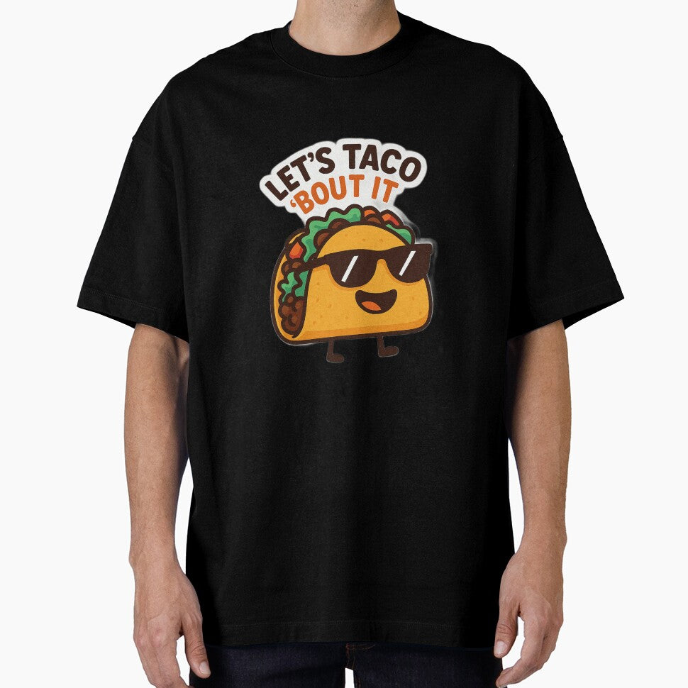 Taco Pun Sticker by Day Dreamer Unisex , , , Long Sleeve Tee