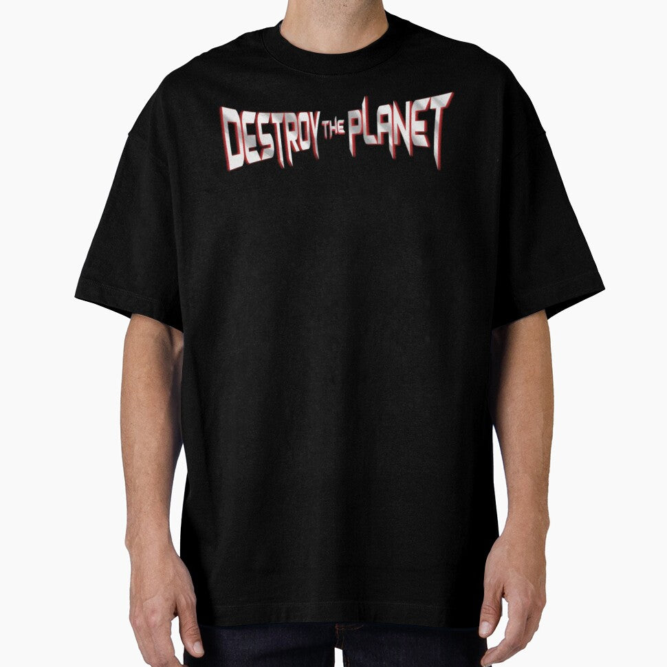 Destroy the Planet basic logo by Destroyplanets Unisex , , , Long Sleeve Tee