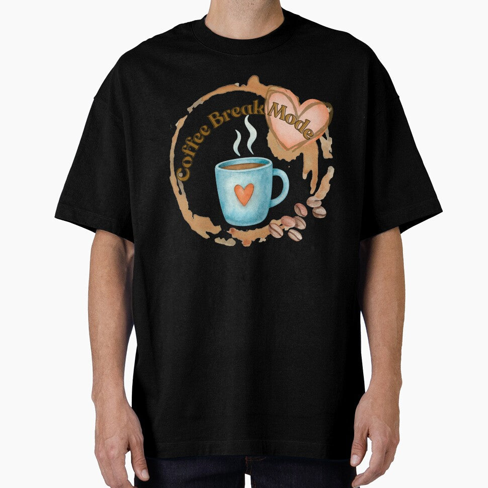 Coffee Break Fashion Cute Coffee Lover Design by trelykreativ Unisex , , , Long Sleeve Tee